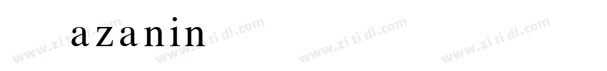 B Nazanin字体转换